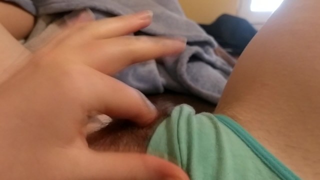 💗Playing With Tits and VERY JUICY Pussy Then Can't Hold Pee Anymore 💗 Masturbation - Desperate Pee