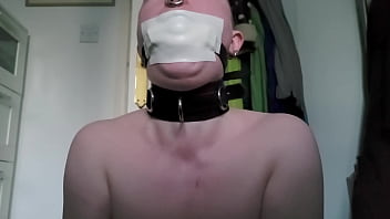 Deepthroat Gag Taped-in Masturbation - Private Moments