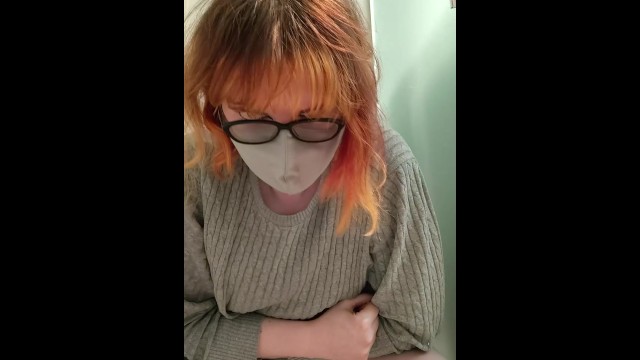 Girl let's GOOO~ desperate Shower hold pee to my limit