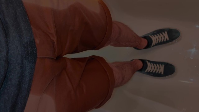 Piss Brown Shorts And Warm Shower