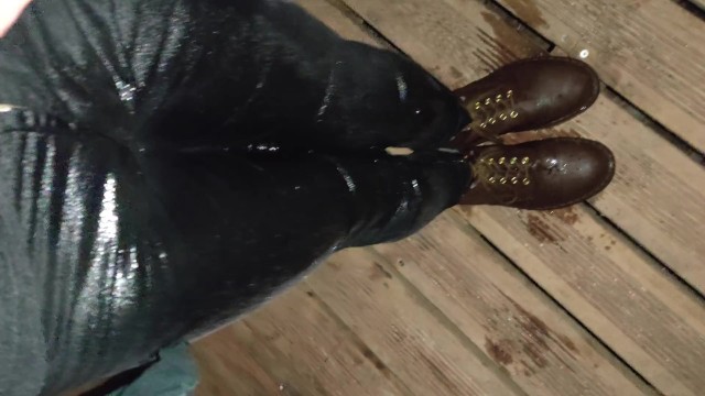 Pissing My Already Soaked Skinny Jeans And Dr Martens