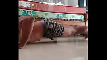 Indian boy sexy workout