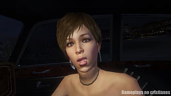 Sexo en pú_blico dentro de coche en playa de GTA Online