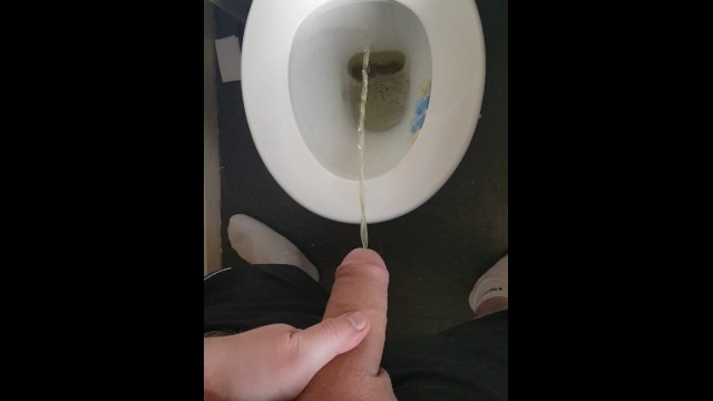 Semi hard pissing