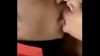 Hot kissing and licking