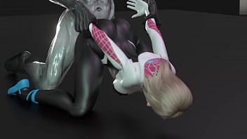 Gwen Stacy takes monster cock