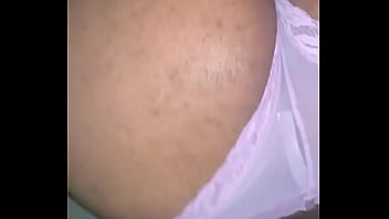 Thick ebony fuckin with panty on the side