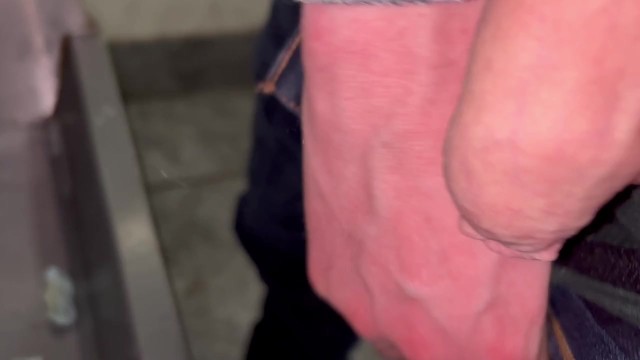 Almost got caught in public toilet videoing myself peeing