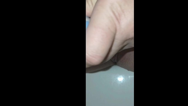 P1SSQUEEN puts her Pissy Panties in her tight Pussy