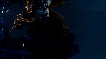 gothic underwater shooting in swimmimg pool! (Arya Grander)