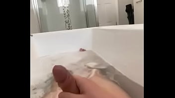 Horny in the bath