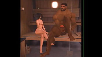 cam heyward sauna fuck