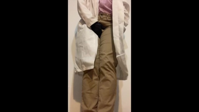 SNEAK PEAK - Hospital Desperation! Doctor can't hold her pee!!