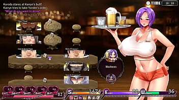 Busty Bar Maid has an interesting night gig - Karryn'_s prison gameplay