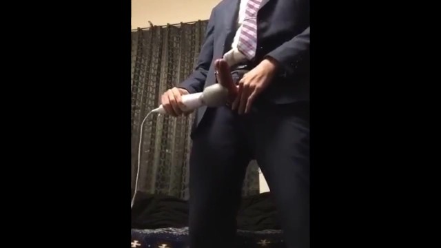 cumshot from a vibrator