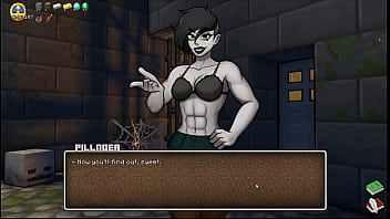 HornyCraft [Minecraft Parody Hentai game PornPlay ] Ep.27 turn into sex by a muscular femdom pillager