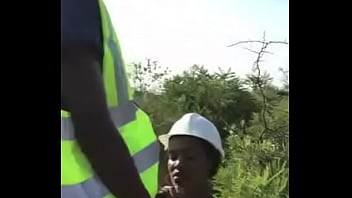 Zambian Couple fuck at work