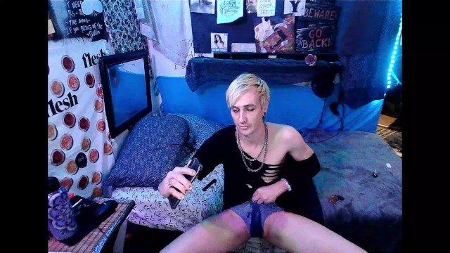 piss through my panties and get covered in my own piss then shave my pubes
