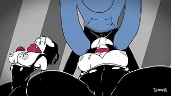 Cartoon sex with mime