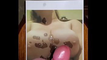 HOT TRIBUTE! European Friend Gets Soaked with Cum! Paper was Drenched!