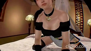 sexy gameply en VR, viendo como la sexy Doaxgirl kokoro mueve su culazo