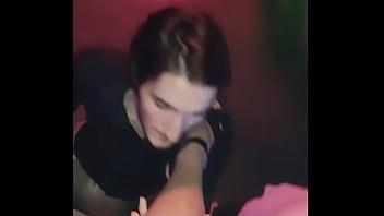 The girl has been treated to a couple of cocktails and she almost gives herself to the first man she meets like a whore. OF LEAK