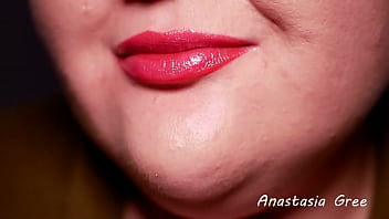 Sensual lips fat girl