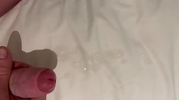 Friend dared me to cum on hotel pillow
