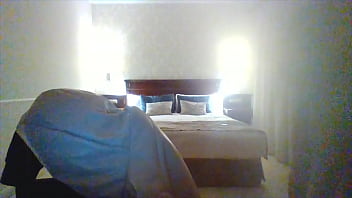 caught in a hotel room - laptop camera