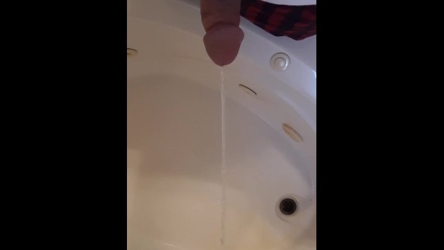 Piss break from work