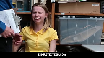 DisgustedTeen - Catarina Petrov Shoplifter Enjoying Getting Her Pussy Eaten Out