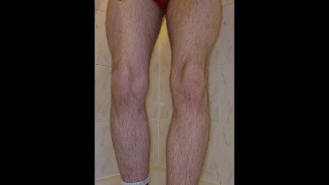 Wetting my boxers omorashi pissing pants