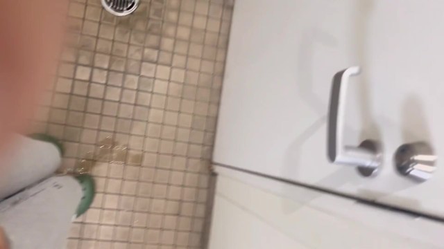 Peeing in my pants in time in front of the toilet