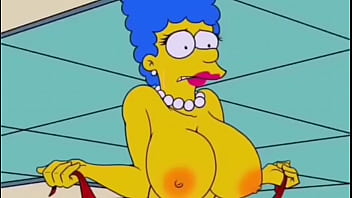 Marge Simpson enseñ_a pechos (castellano)
