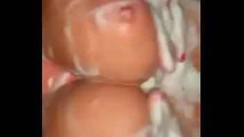 Soapy boobs