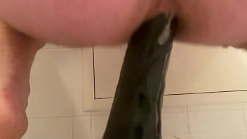 Anal Sex With a Giant Dildo