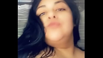 My girlfriend sends me video of her big boobs