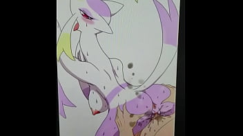 cumming on mienshao (#2)