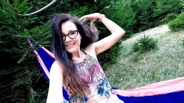 Stranger FUCKED n CREAMPIED my Gapped Hairy Pussy in Wilds # After Fuck PEE with CUM leaking