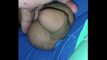 Playing with my Embarrassing tiny cock in slow motion