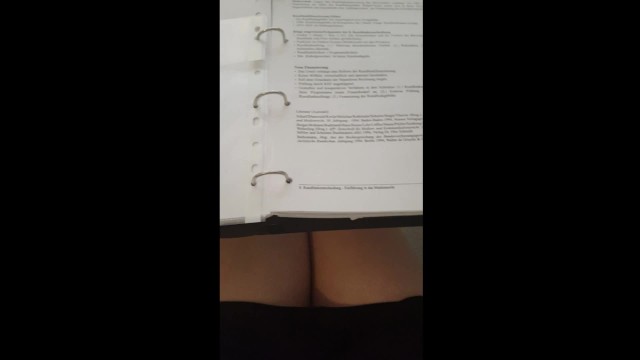 Saras Adventures 5.1 - Studying once again with full bladder and damp panties