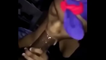 Haitian thot sucking dick