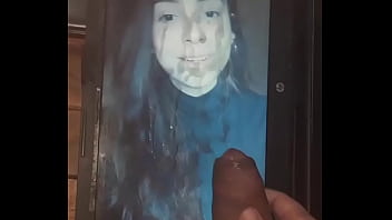 Cumtribute Compilation for sexy Brunette