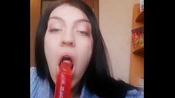 Russian cheap slut from Toronto deepthroat in her mouth