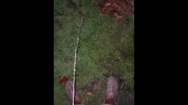 Peeing for one minute