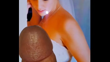 Cumming for a beautiful Bride