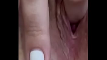 Closeup masturbating my wet pussy