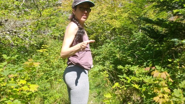 Wetting My Leggings On the Long Hike
