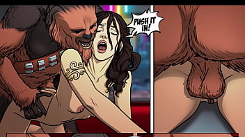 Rey Submits to her Wookie Master Part 1-2