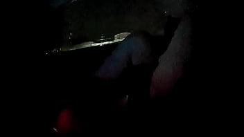 PAWG got caught riding black dick outside boyfriend house